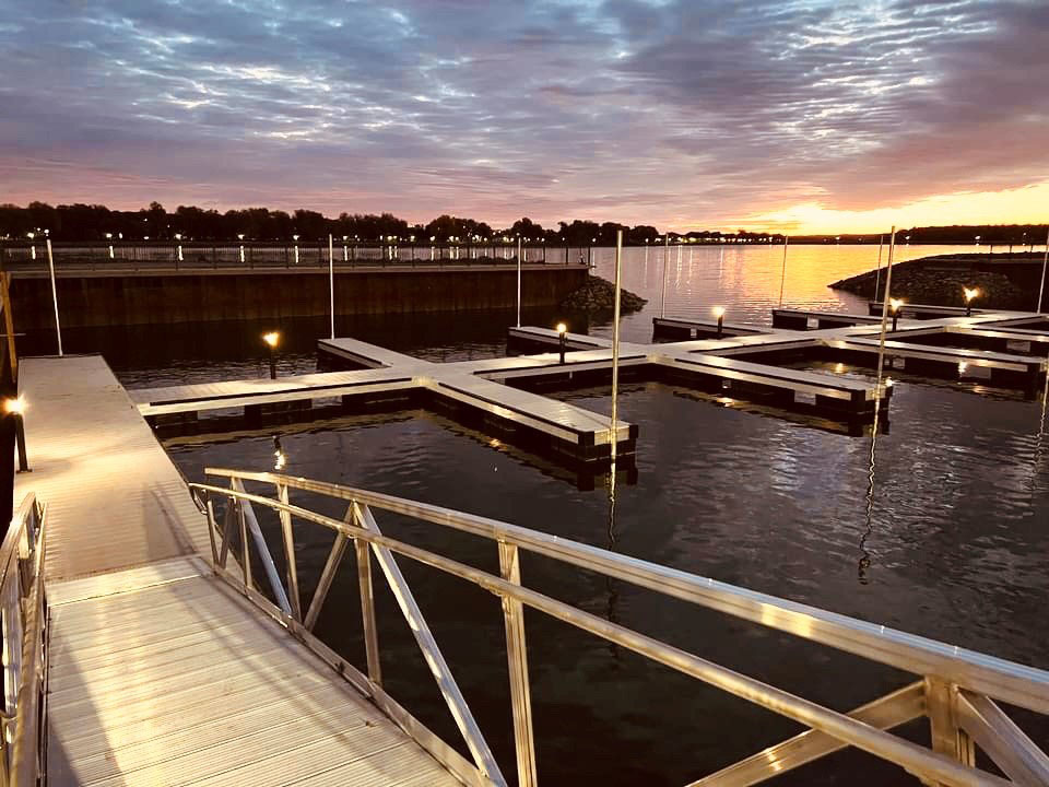 Riverwalk Marina at Sunrise